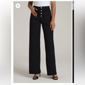 TALL Wide Leg Black Jeans